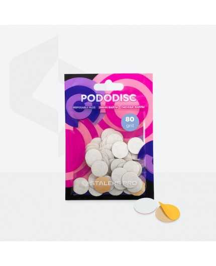 Refill pads for pedicure disc S 80 grit Refill pads for pedicure disc S 80 grit