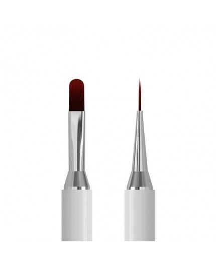 Pennello per gel 06/11 a doppia faccia 11 mm / liner 12 mm STALEKS EXCLUSIVE