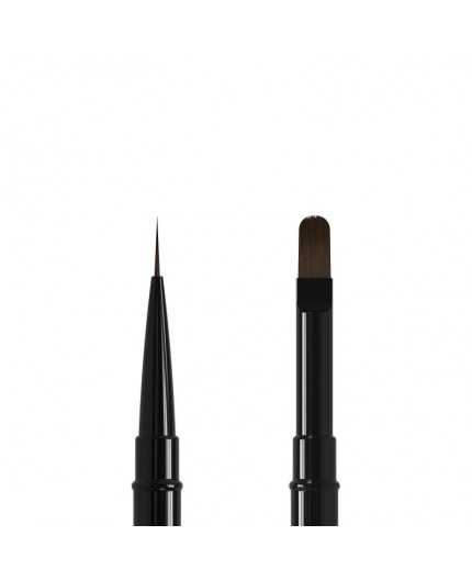 EXPERT Double-Ended Brush – 10 mm Liner / 11 mm Gel Brush EXPERT Double-Ended Brush – 10 mm Liner / 11 mm Gel Brush