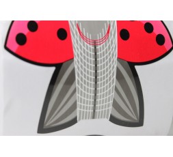 Cartine nail form a forma di farfalla
